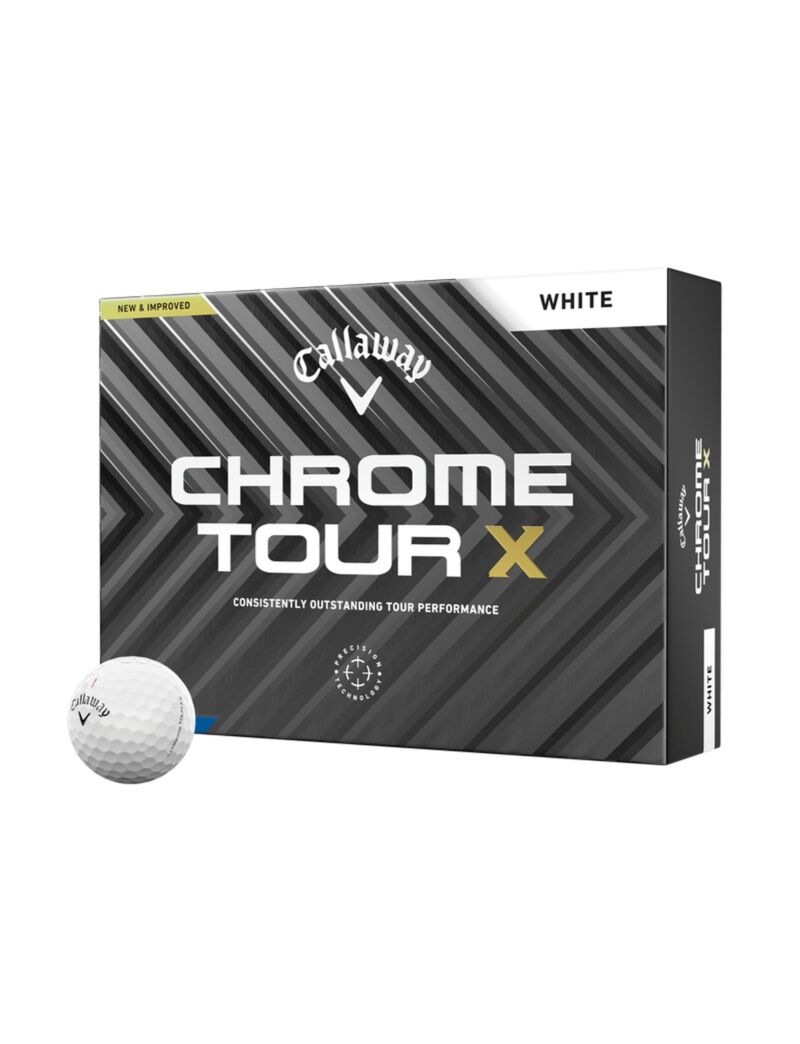 Callaway Chrome Tour X [12 Stück] Golfbälle (2024)